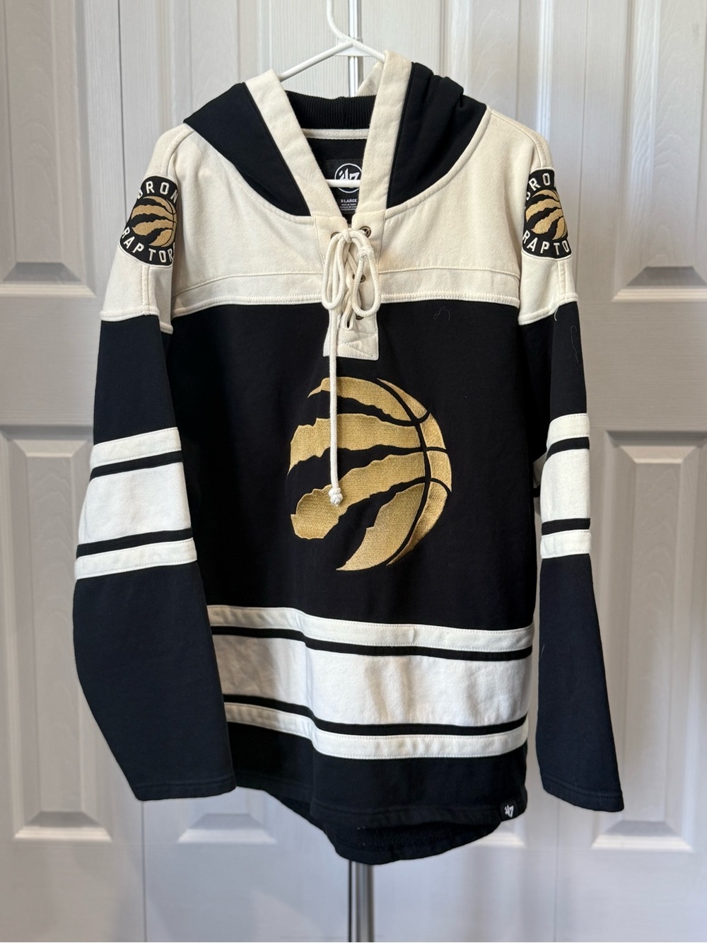 '47 Toronto Raptors Lace-Up Hoodie XL | Fleece Lined